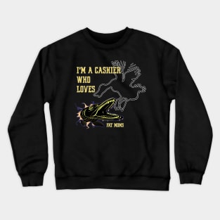 Fishing of pike duck's eater for a cashier Crewneck Sweatshirt